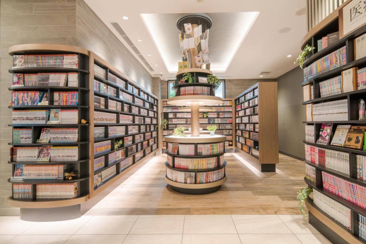 Quintessa Hotel Osaka Shinsaibashi Comic & Books Exterior foto