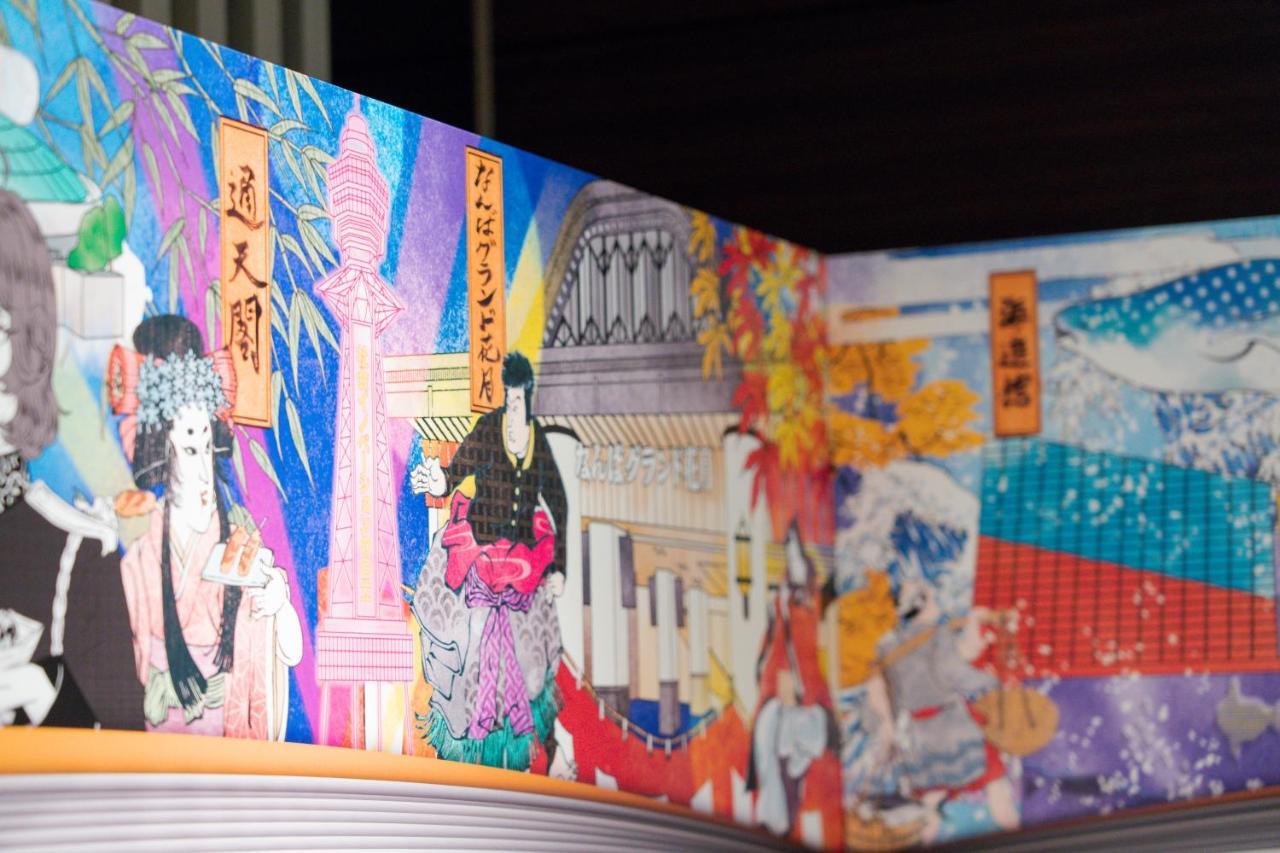 Quintessa Hotel Osaka Shinsaibashi Comic & Books Exterior foto