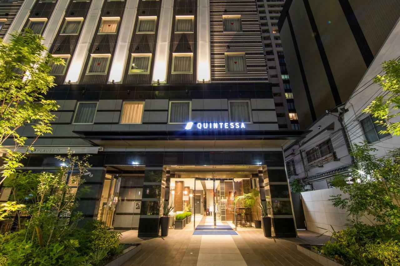 Quintessa Hotel Osaka Shinsaibashi Comic & Books Exterior foto